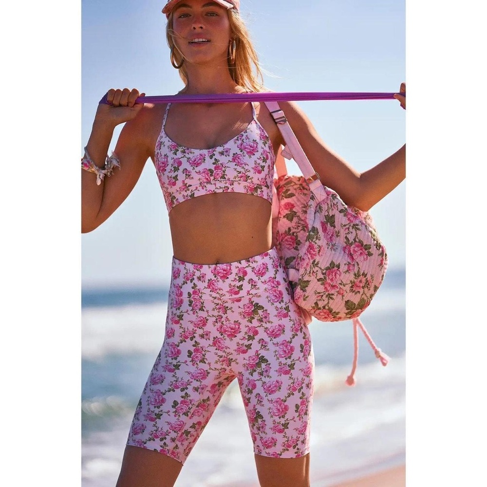 Floral Pink Two-Piece Set